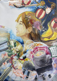 優秀・稲見　里花　新居浜東１年
